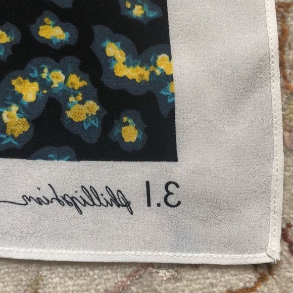 3.1 Phillip Lim Silk Scarf - Picture 11 of 13